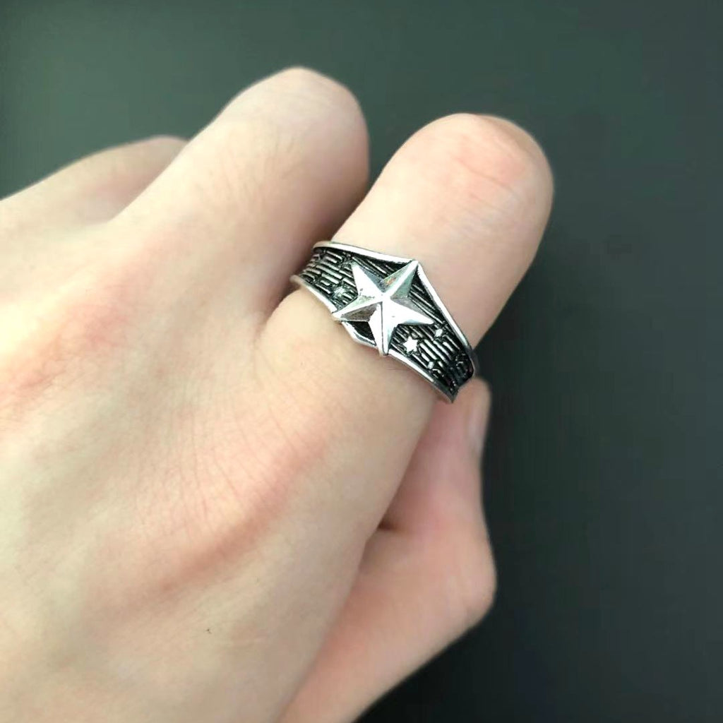 Gold Ripentagram Ring XINGX Ring – M O O N