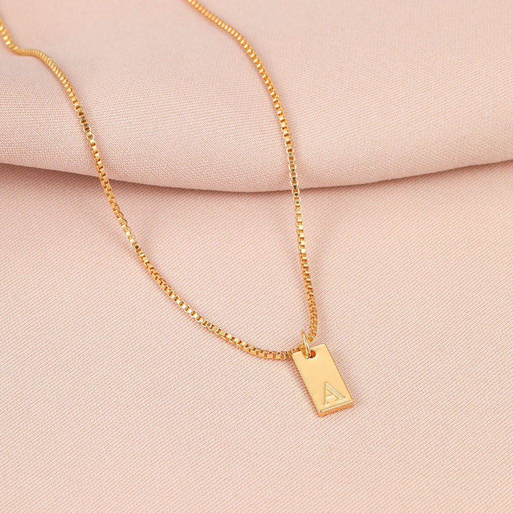 English Letter Necklace