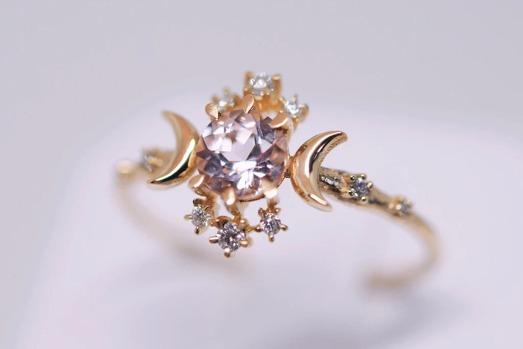 Star Moon Ring