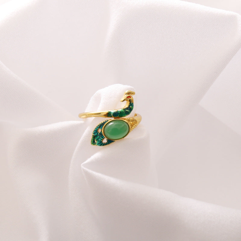 Peacock Ring