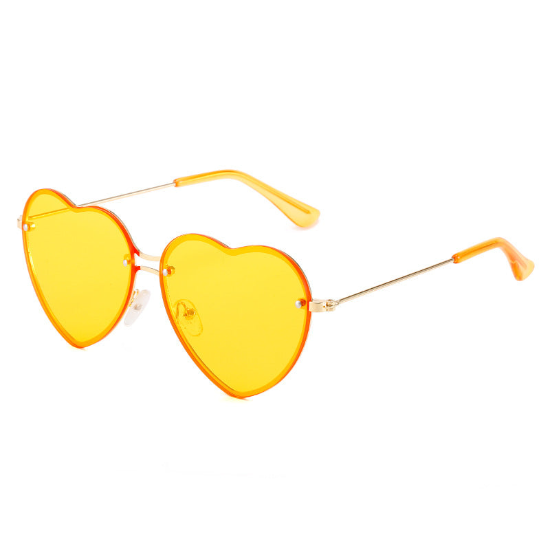 Women's Love Rimless All Match Sunglasses