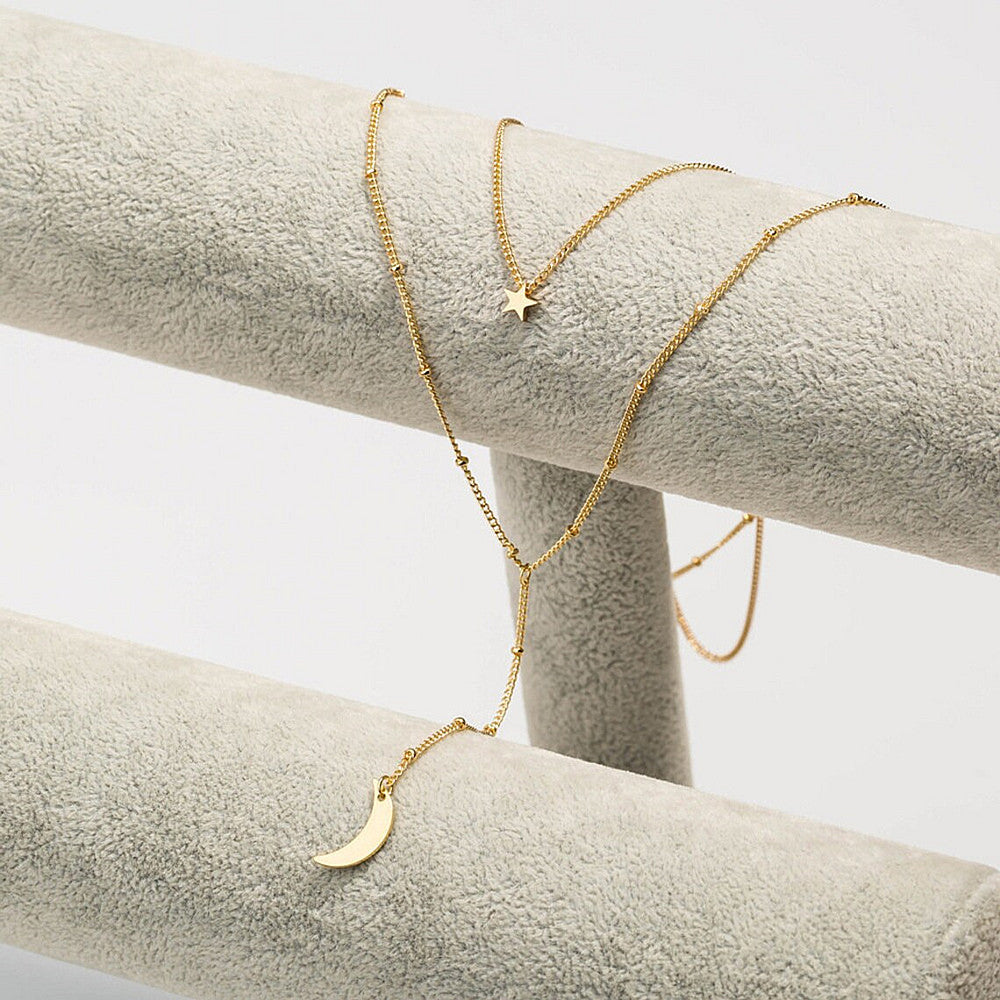 Star Moon necklace