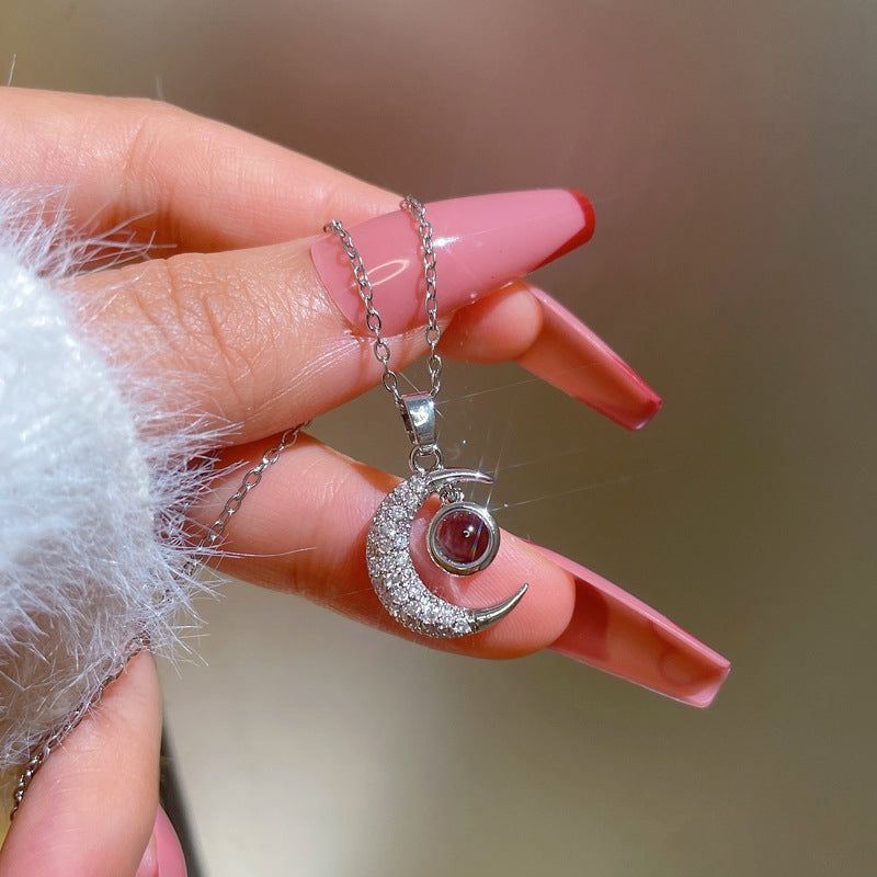 Moon necklace