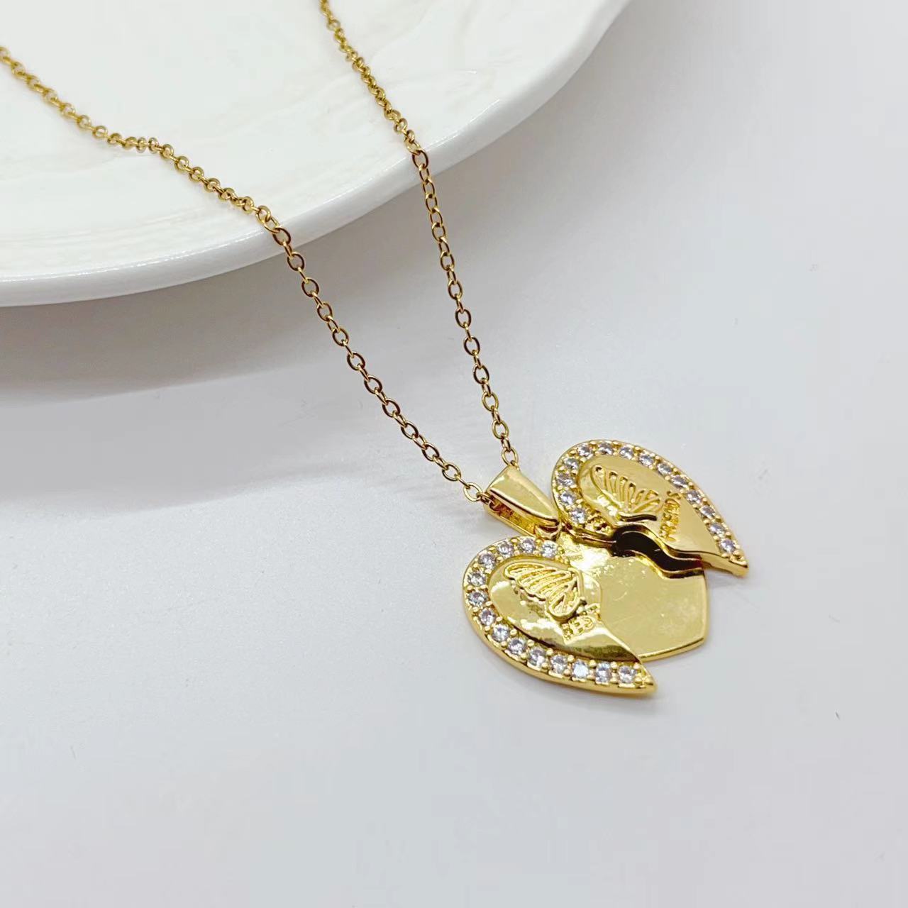 Sunflower necklace