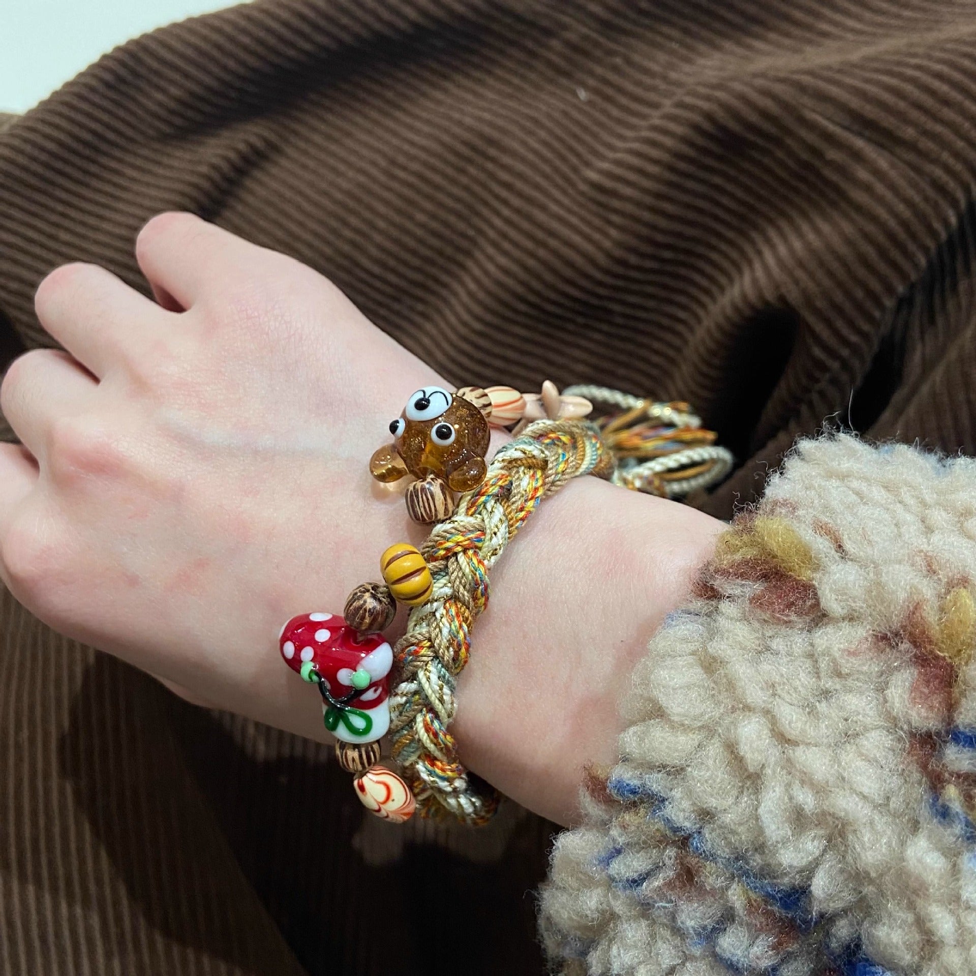 Gingerbread Man Bracelet