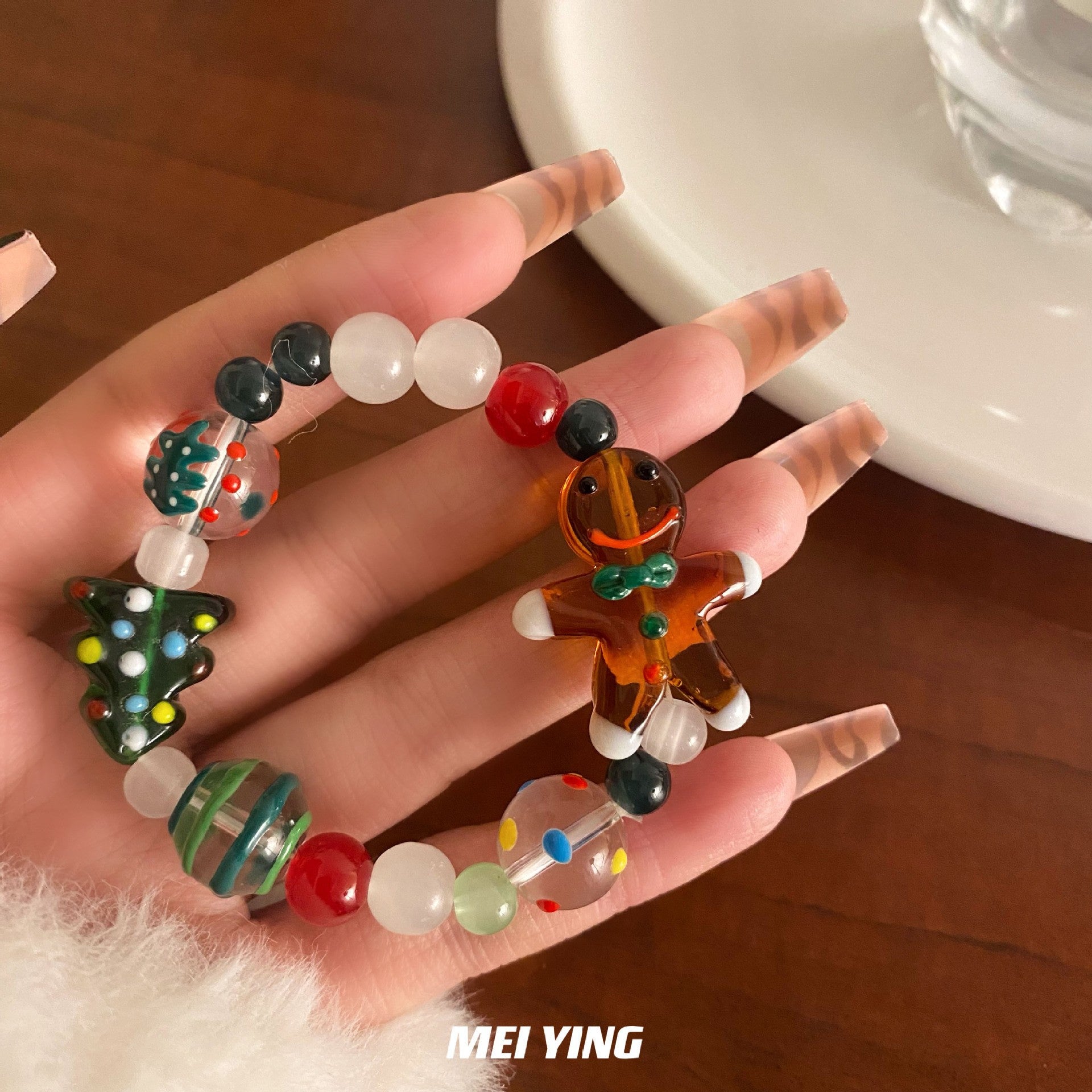 Gingerbread Man Bracelet