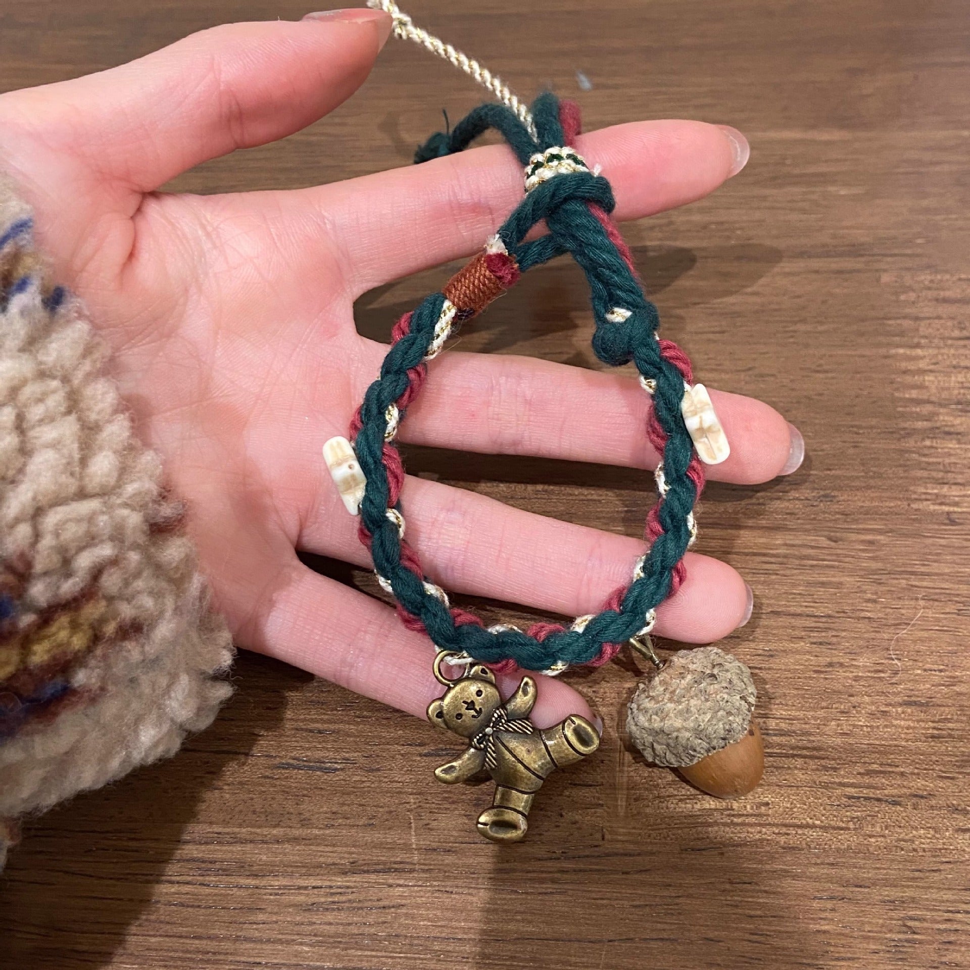 Gingerbread Man Bracelet