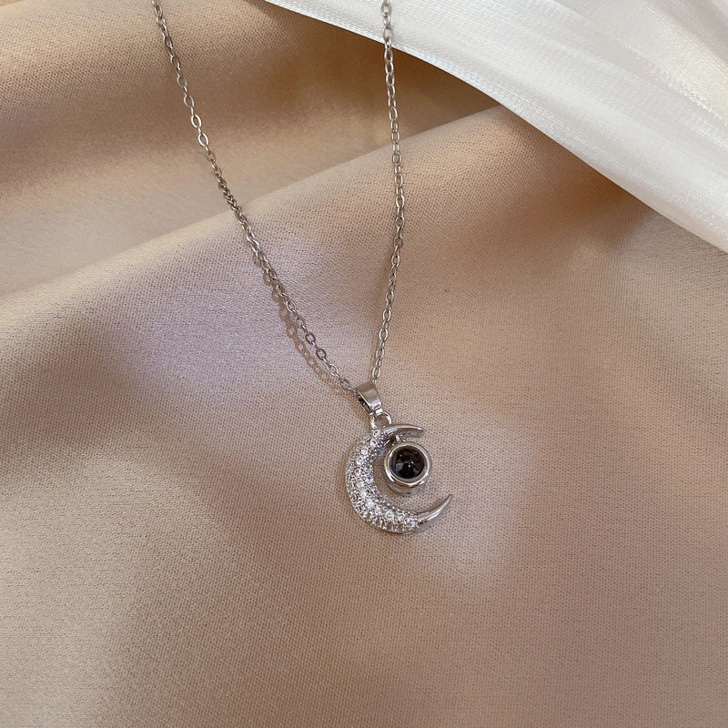 Moon necklace