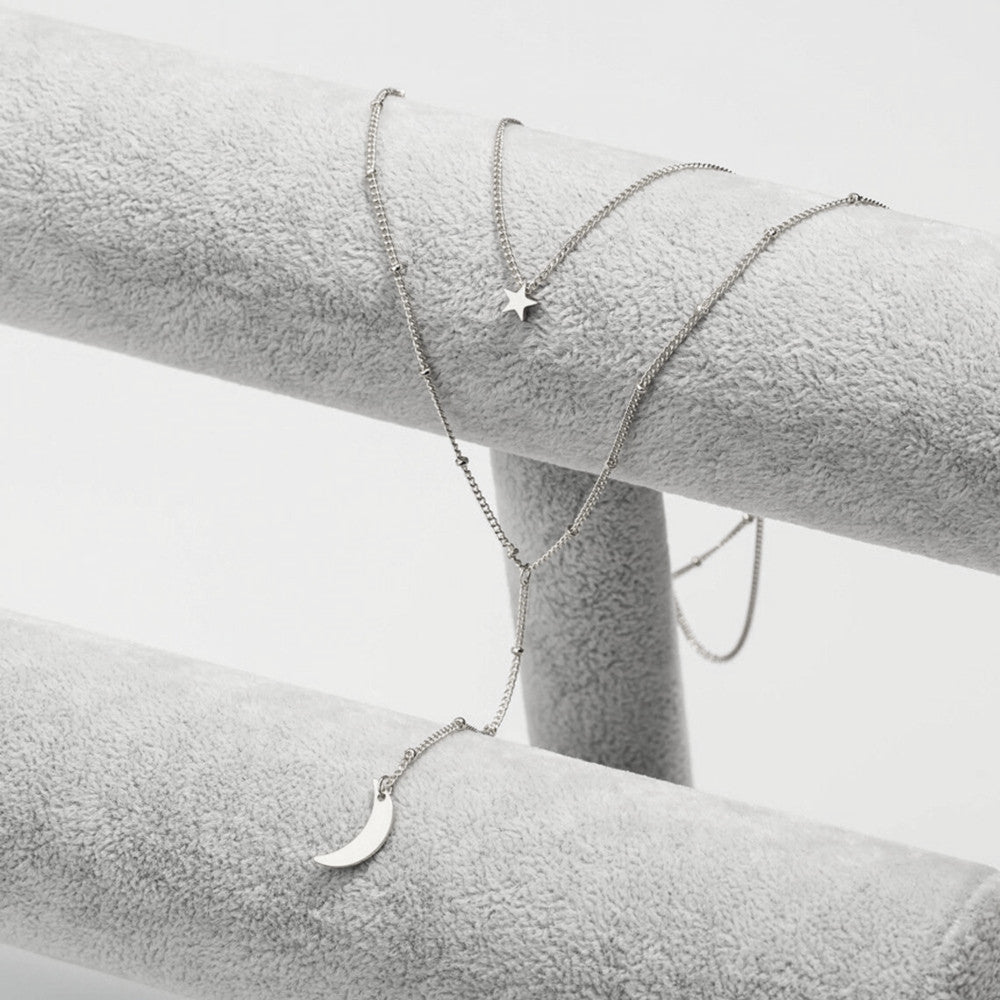 Star Moon necklace